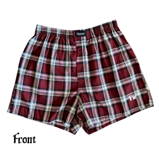 Red Plaid Cutie Boxers