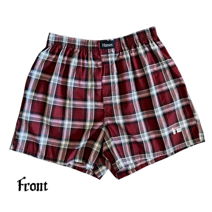 Red Plaid Cutie Boxers